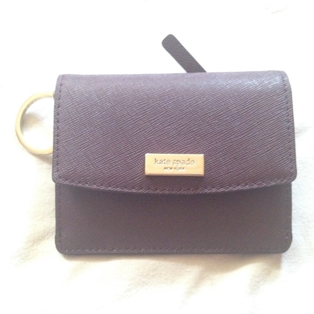 Kate spade wristlet purple